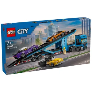 LEGO City Car Transport with Sports Cars
