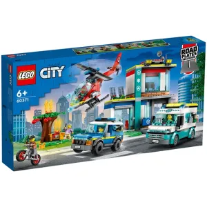 LEGO City Emergency Vehicles HQ