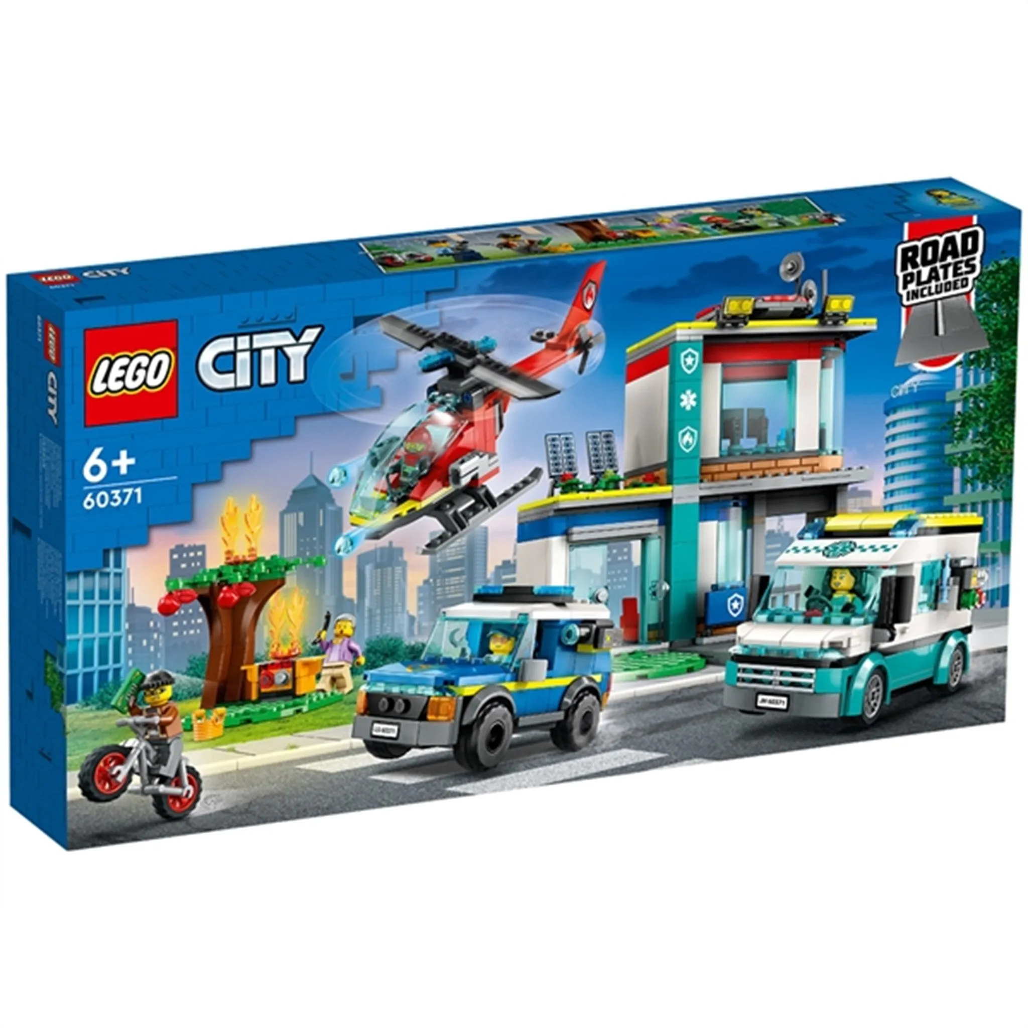 LEGO City Emergency Vehicles HQ