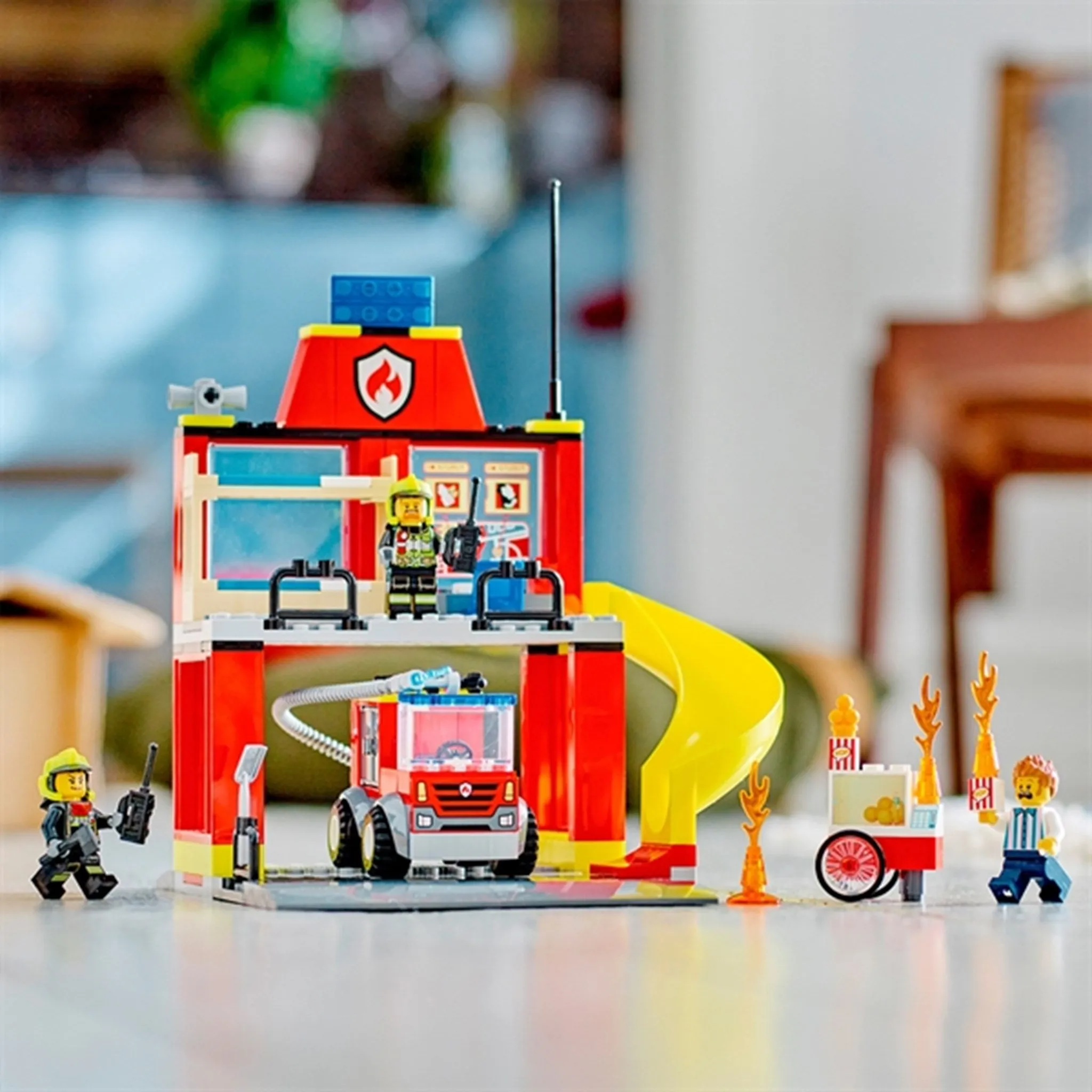 LEGO City Fire Station and Fire Engine
