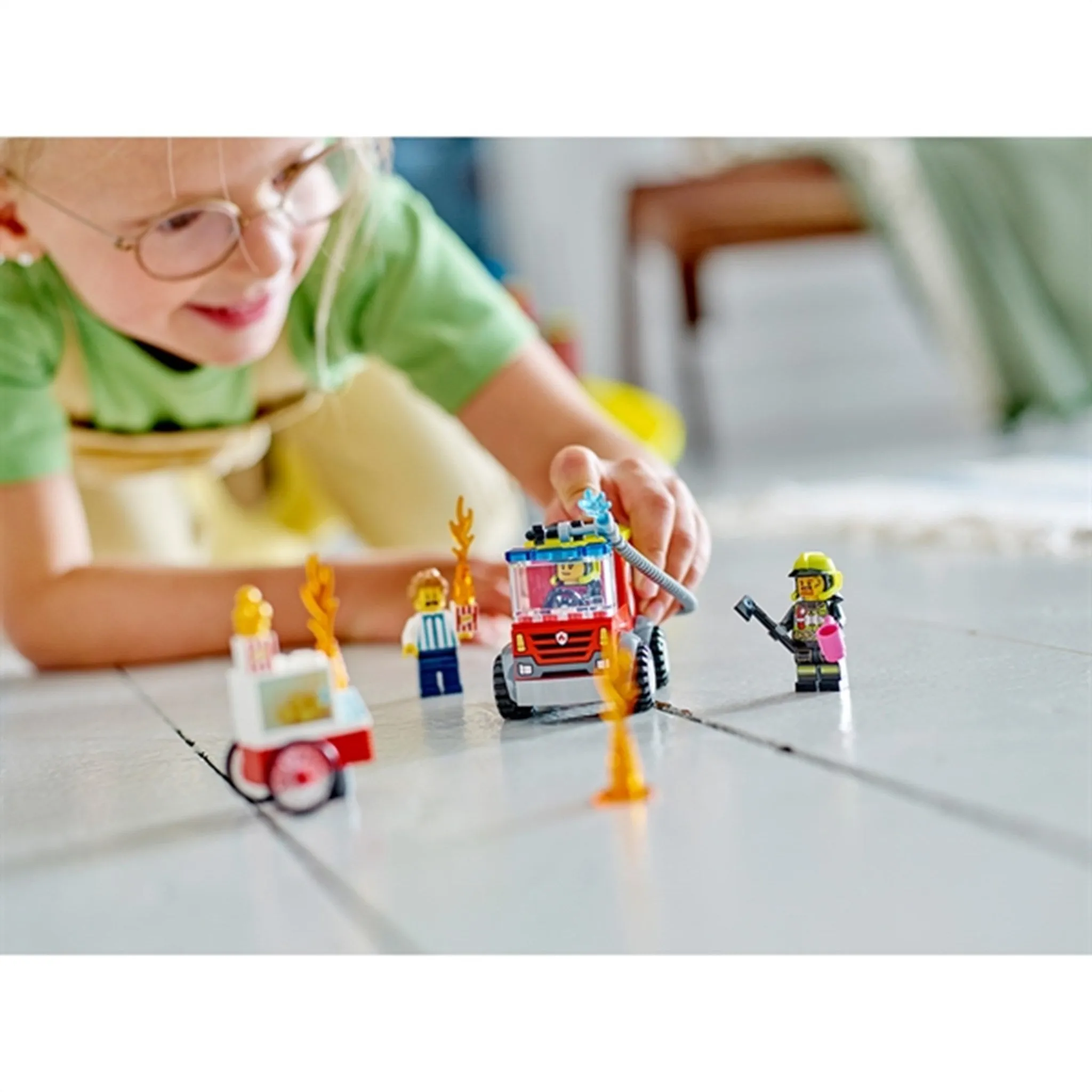 LEGO City Fire Station and Fire Engine