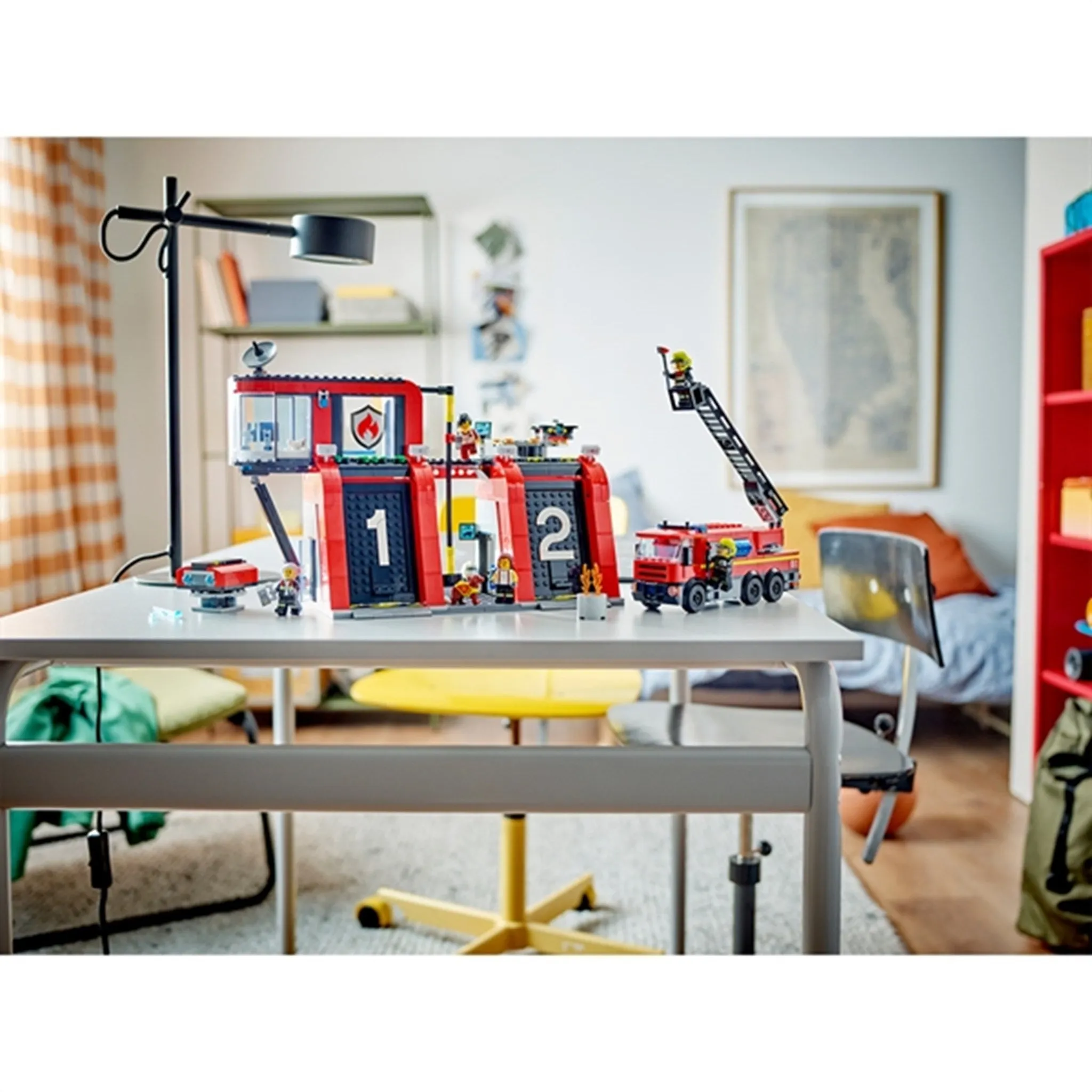 LEGO City Fire Station with Fire Engine