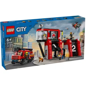 LEGO City Fire Station with Fire Engine