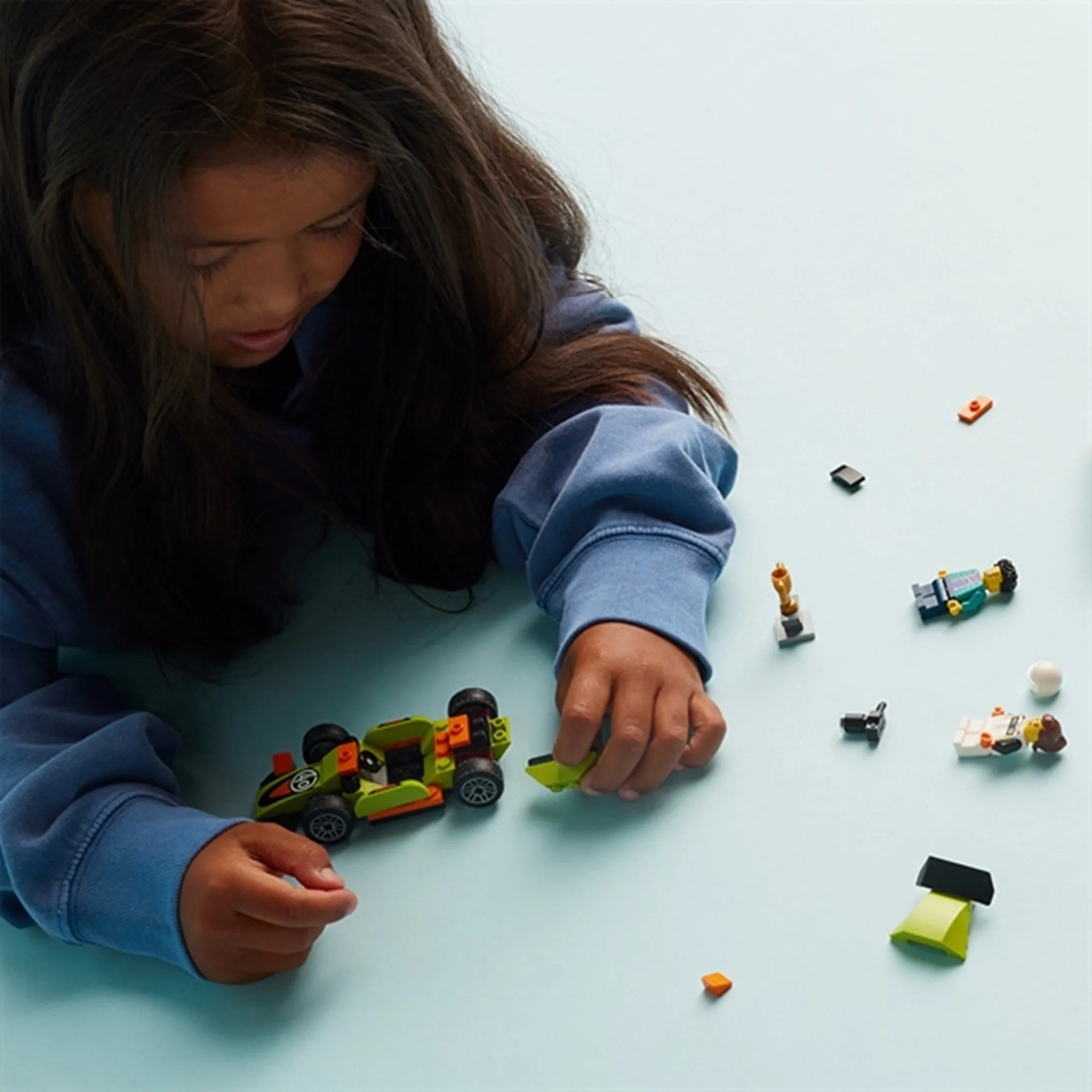 LEGO City Green Race Car