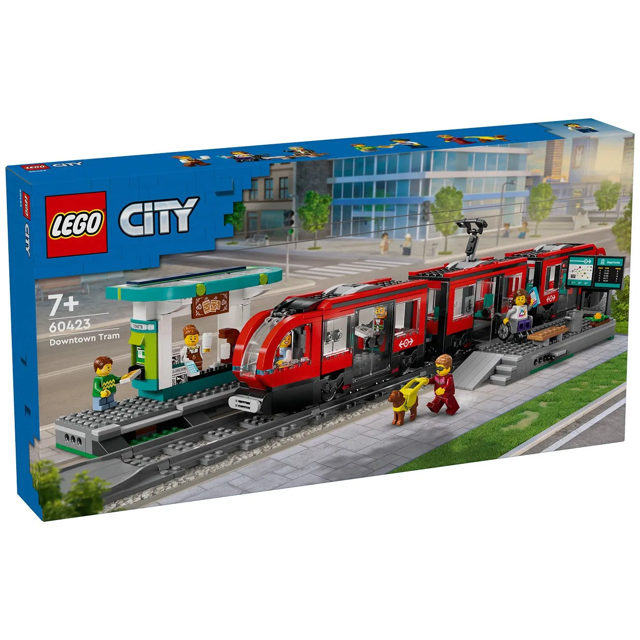 LEGO City Light Rail and Station