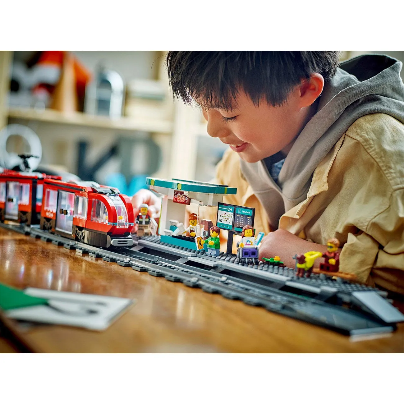LEGO City Light Rail and Station