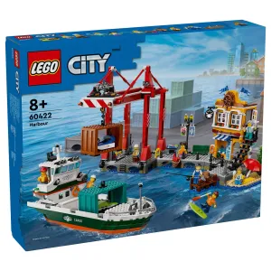 LEGO City Waterfront with Cargo Ship