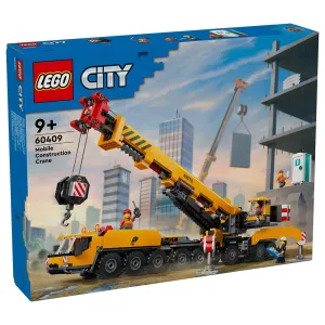 LEGO City Yellow Mobile Construction Crane