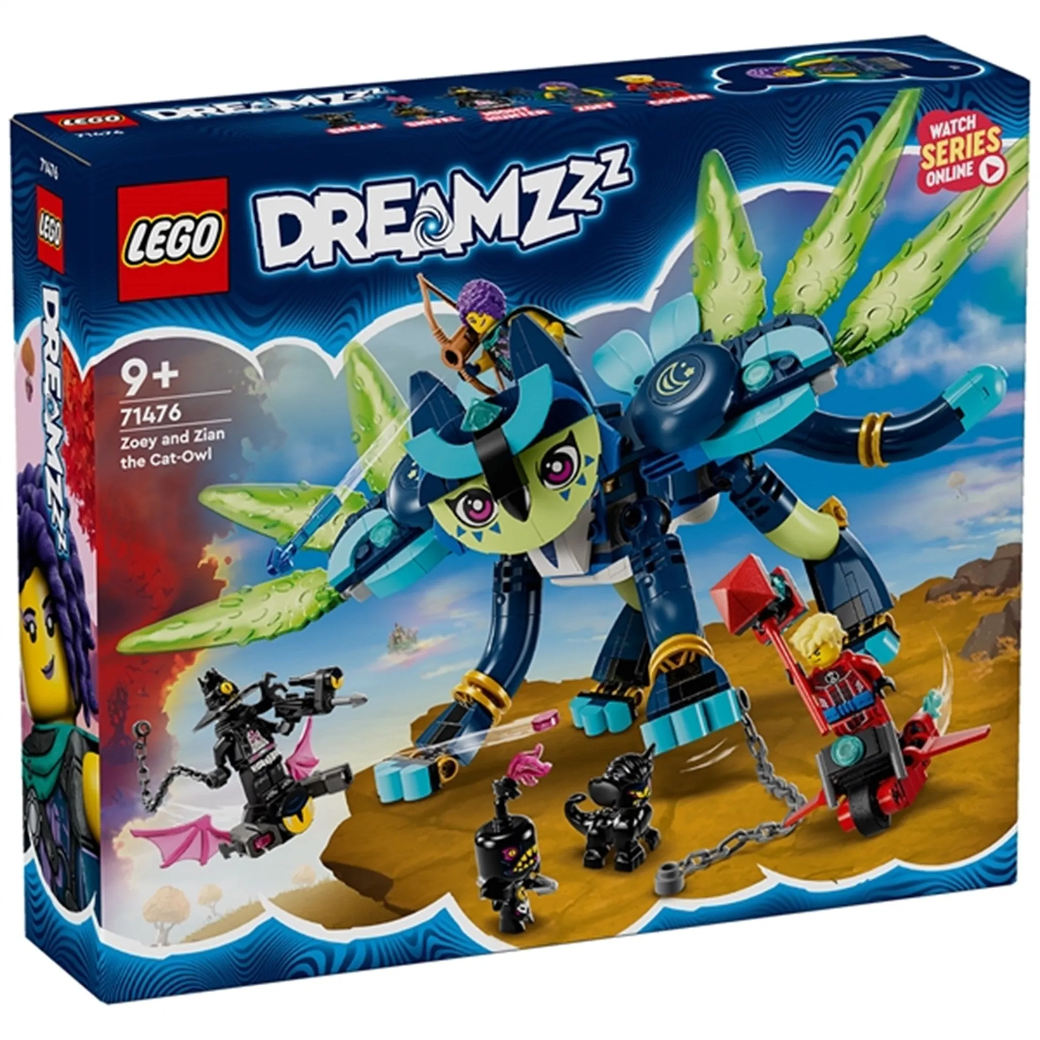 LEGO DREAMZzz Zoey and Zian the Cat-Owl