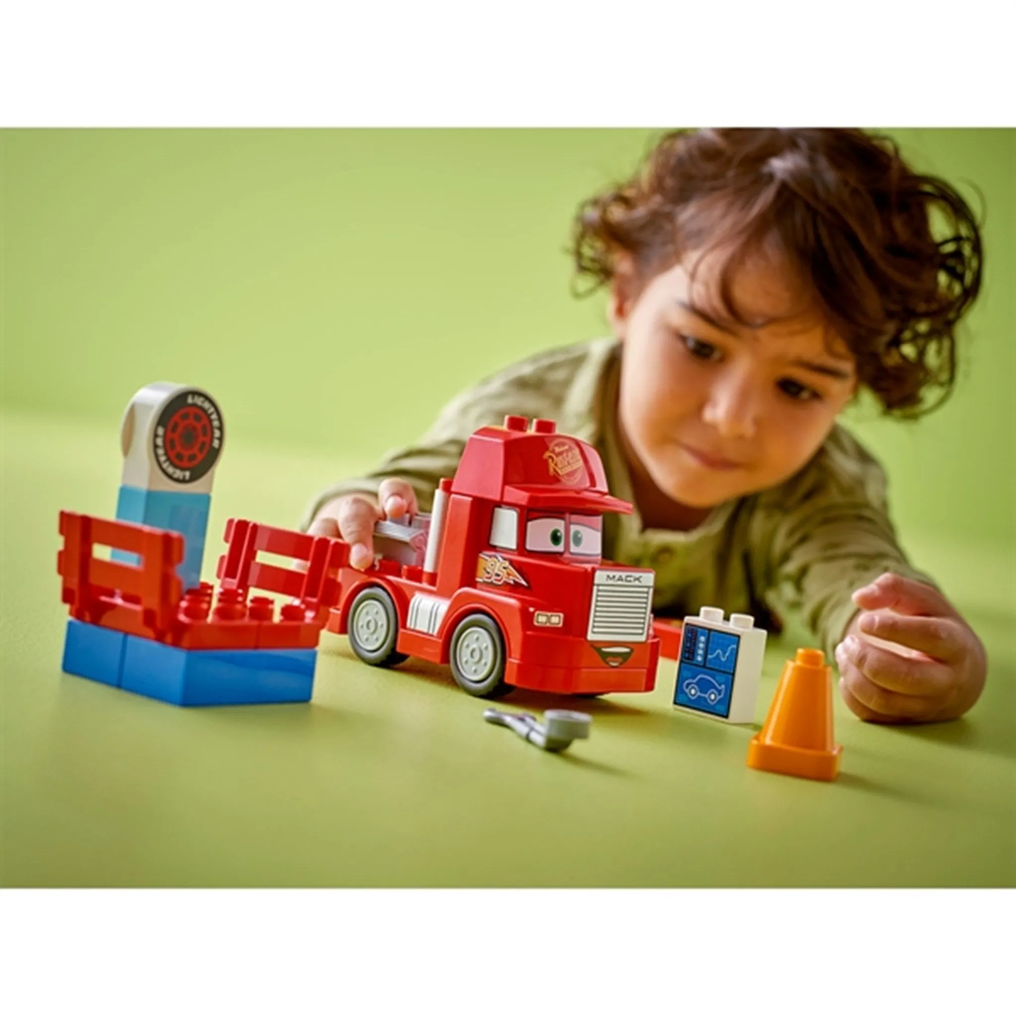 LEGO DUPLO Mack at the Race