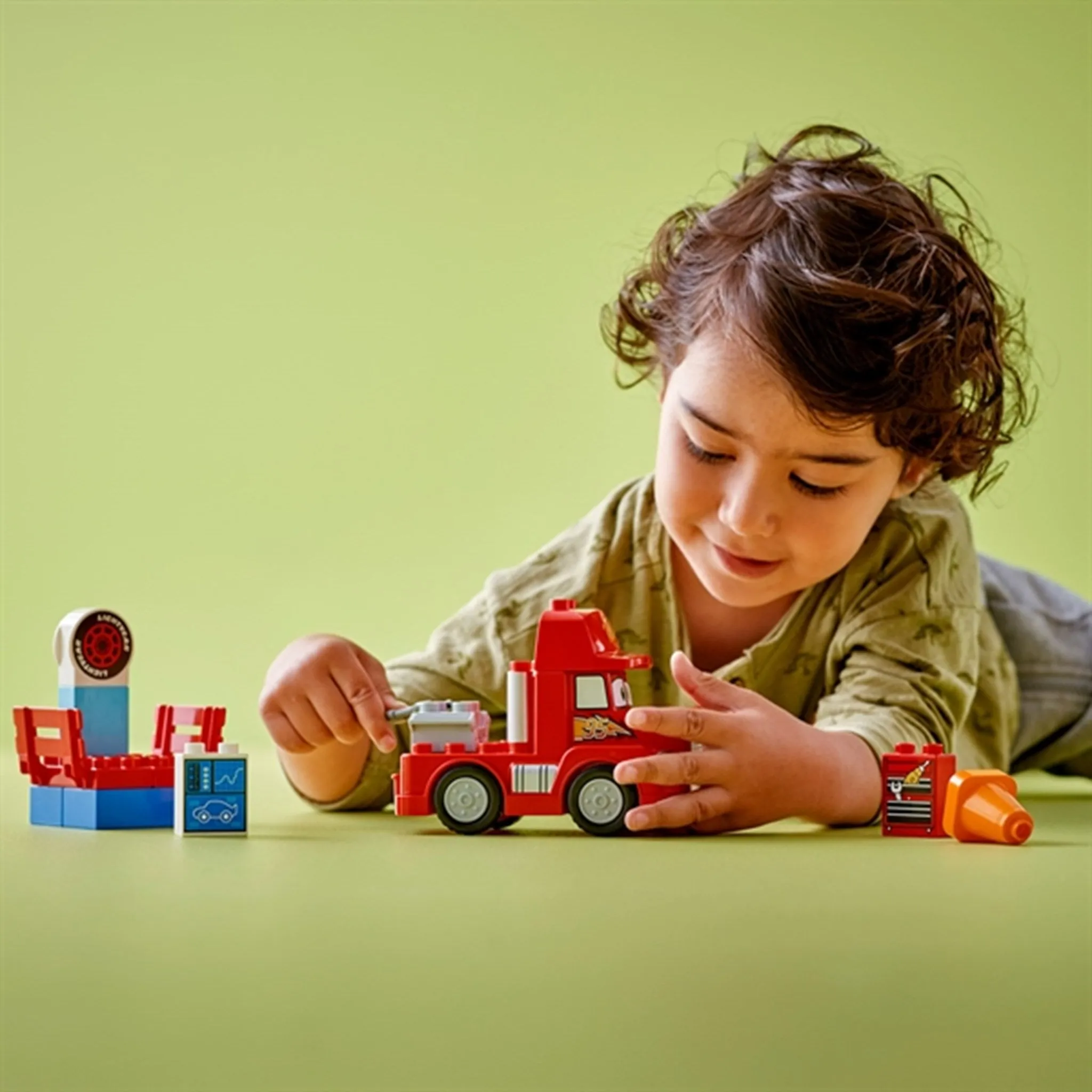 LEGO DUPLO Mack at the Race