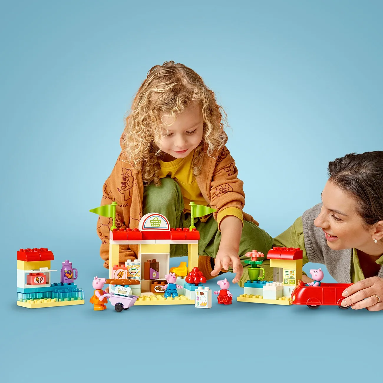 LEGO DUPLO Peppa Pig in the supermarket