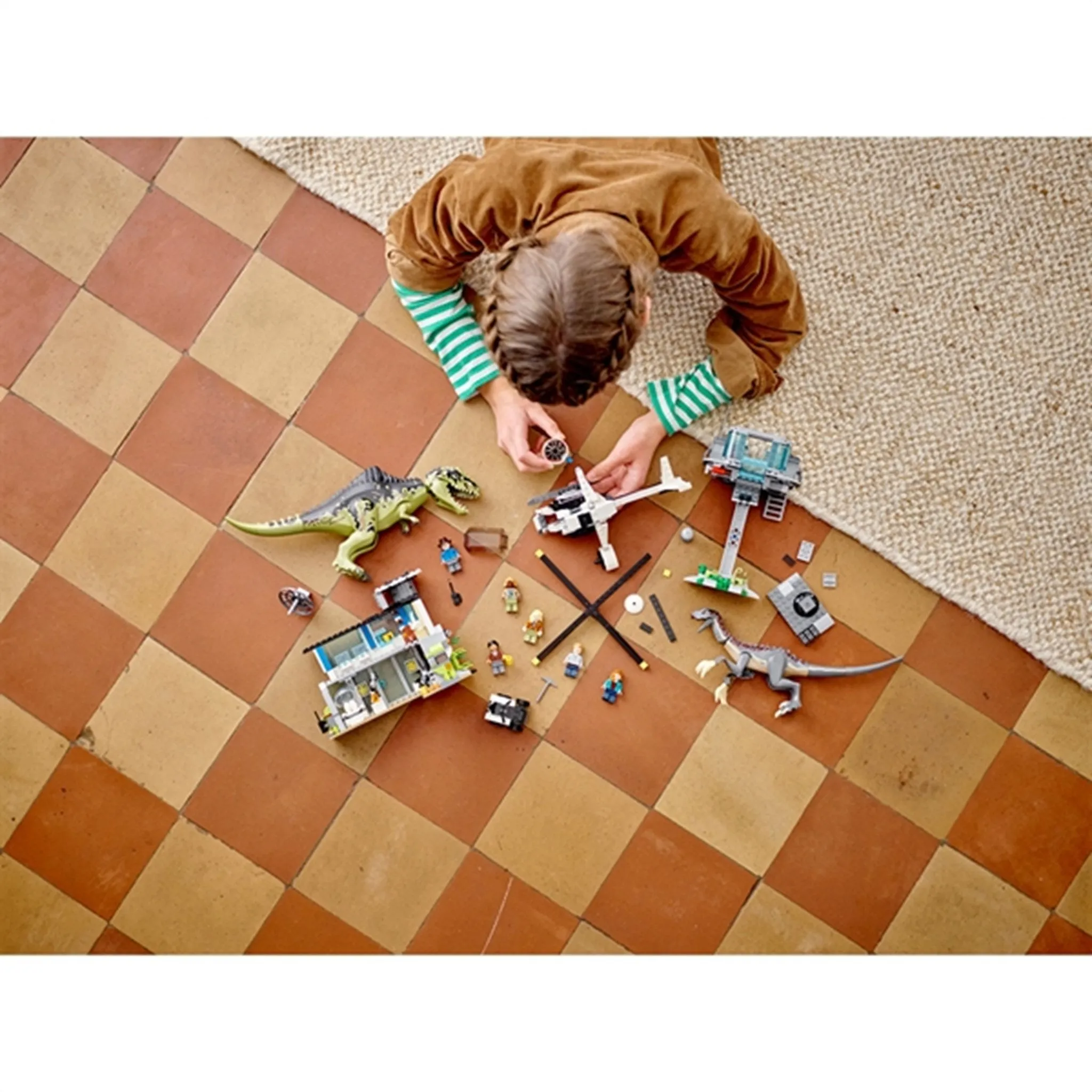 LEGO Jurassic World Giganotosaurus & Therizinosaurus Attack