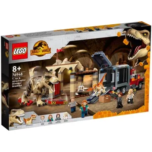 LEGO Jurassic World T. rex & Atrociraptor Dinosaur Breakout