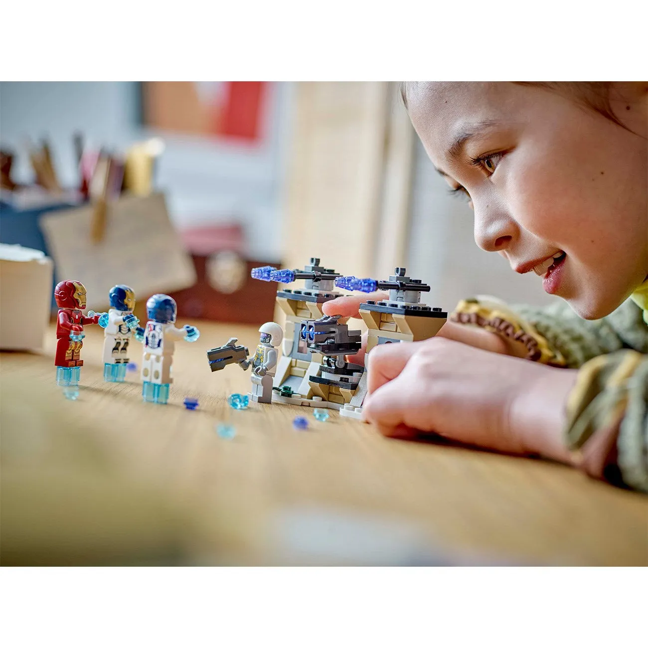 LEGO Marvel Iron Man and Iron Legion vs. Hydra Trooper