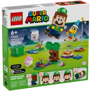 LEGO Super Mario Adventures with interactive LEGO Luigi
