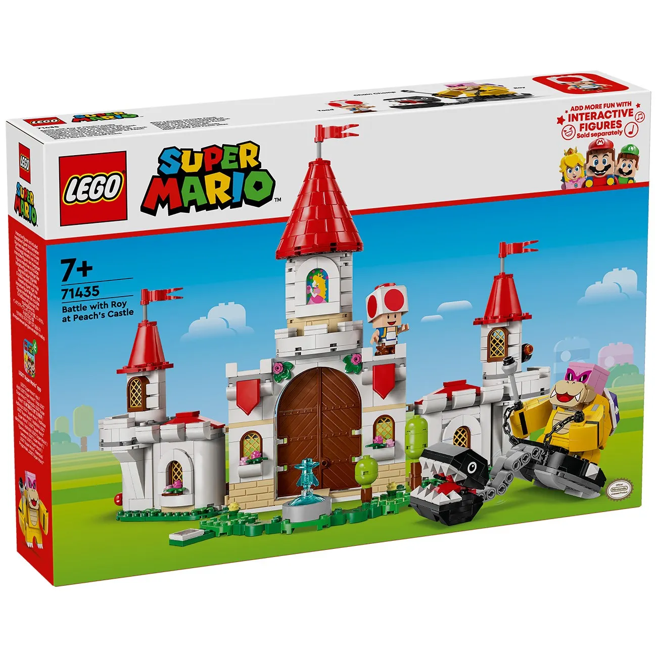 LEGO Super Mario Battle against Roy at Peach's Castle