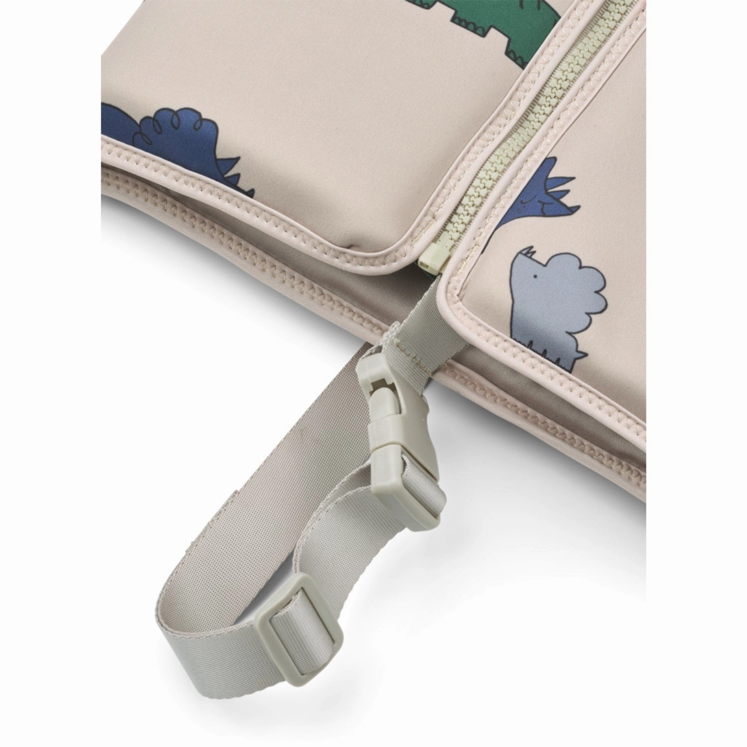 LIEWOOD Dinosaurs / Mist Dove Swim Vest