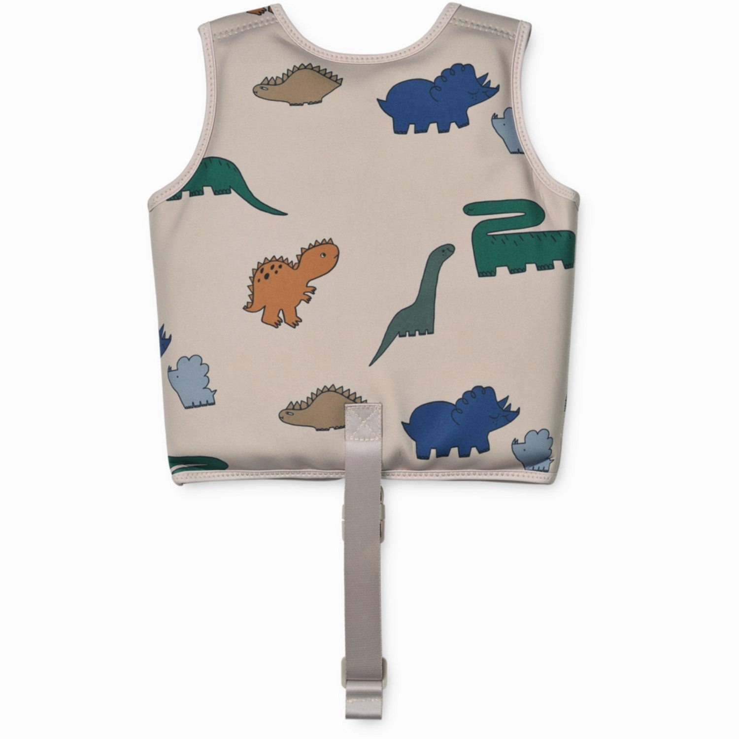 LIEWOOD Dinosaurs / Mist Dove Swim Vest