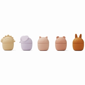 Liewood Gaby Bath Toys 5-Pack Rose Multi Mix
