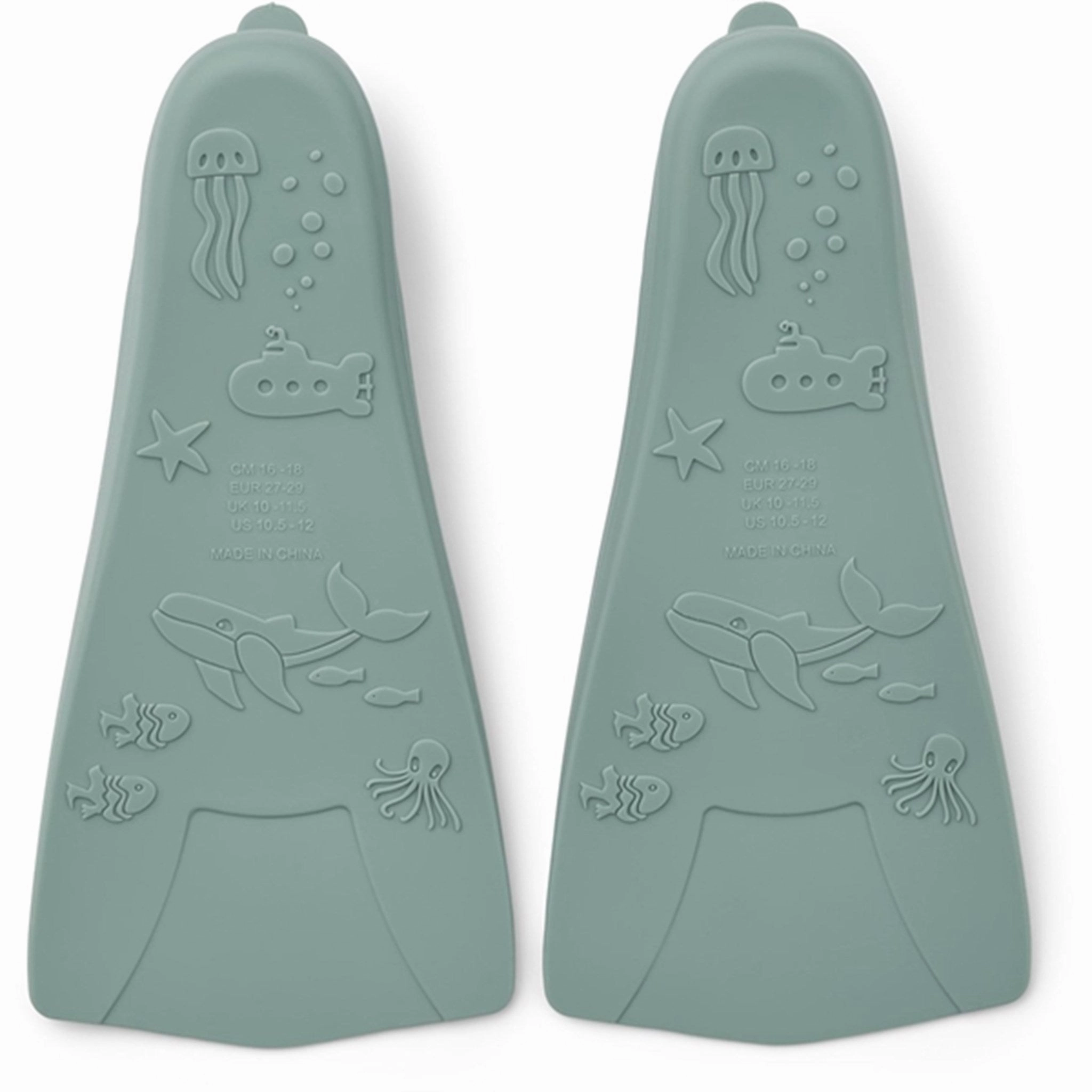 Liewood Gustav Swim Finns Peppermint