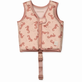 LIEWOOD Seahorse / Apple Blossom Dove Swim Vest
