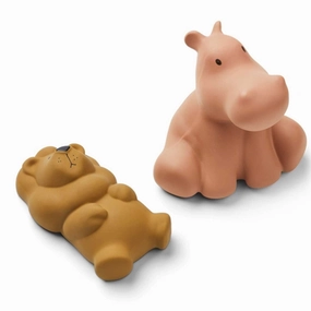 Liewood Vikky Bath Toys Safari Tuscany Rose Mix 2-Pack