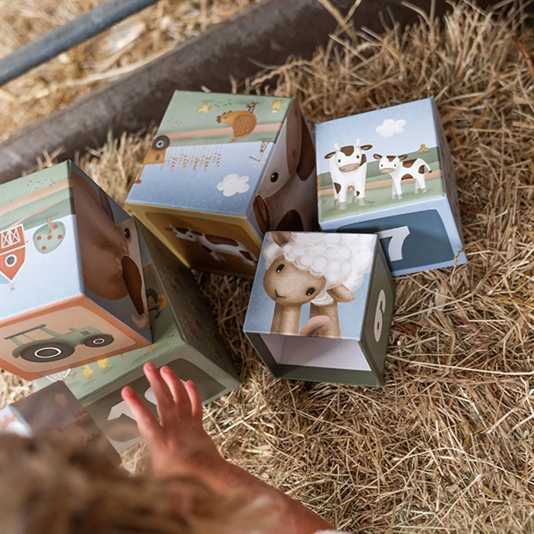 Little Dutch Little Farm Pap FSC Stabeltrn