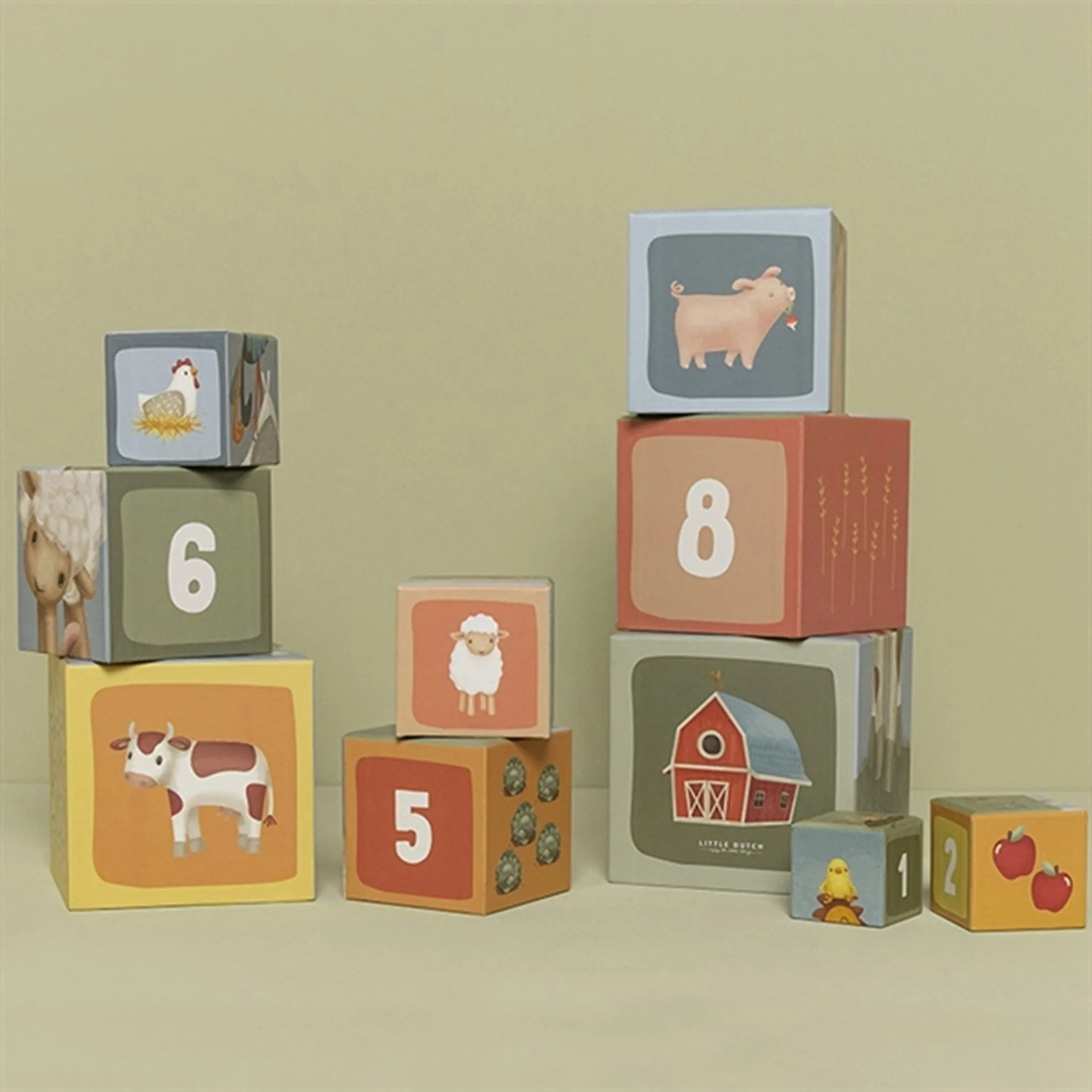 Little Dutch Little Farm Pap FSC Stabeltrn