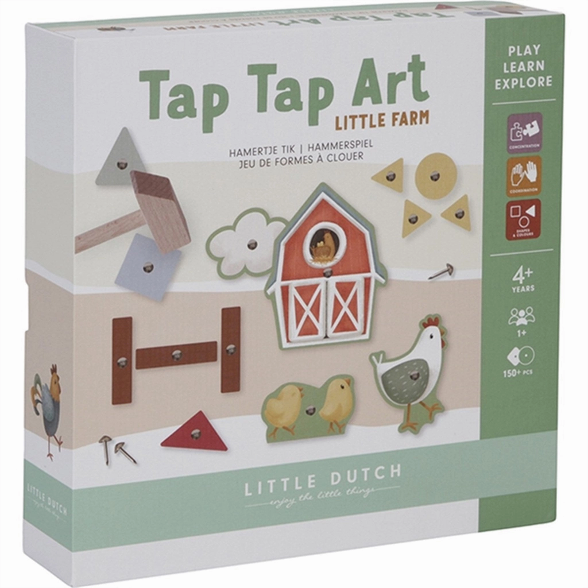 Little Dutch Little Farm Tap Tap st FSC
