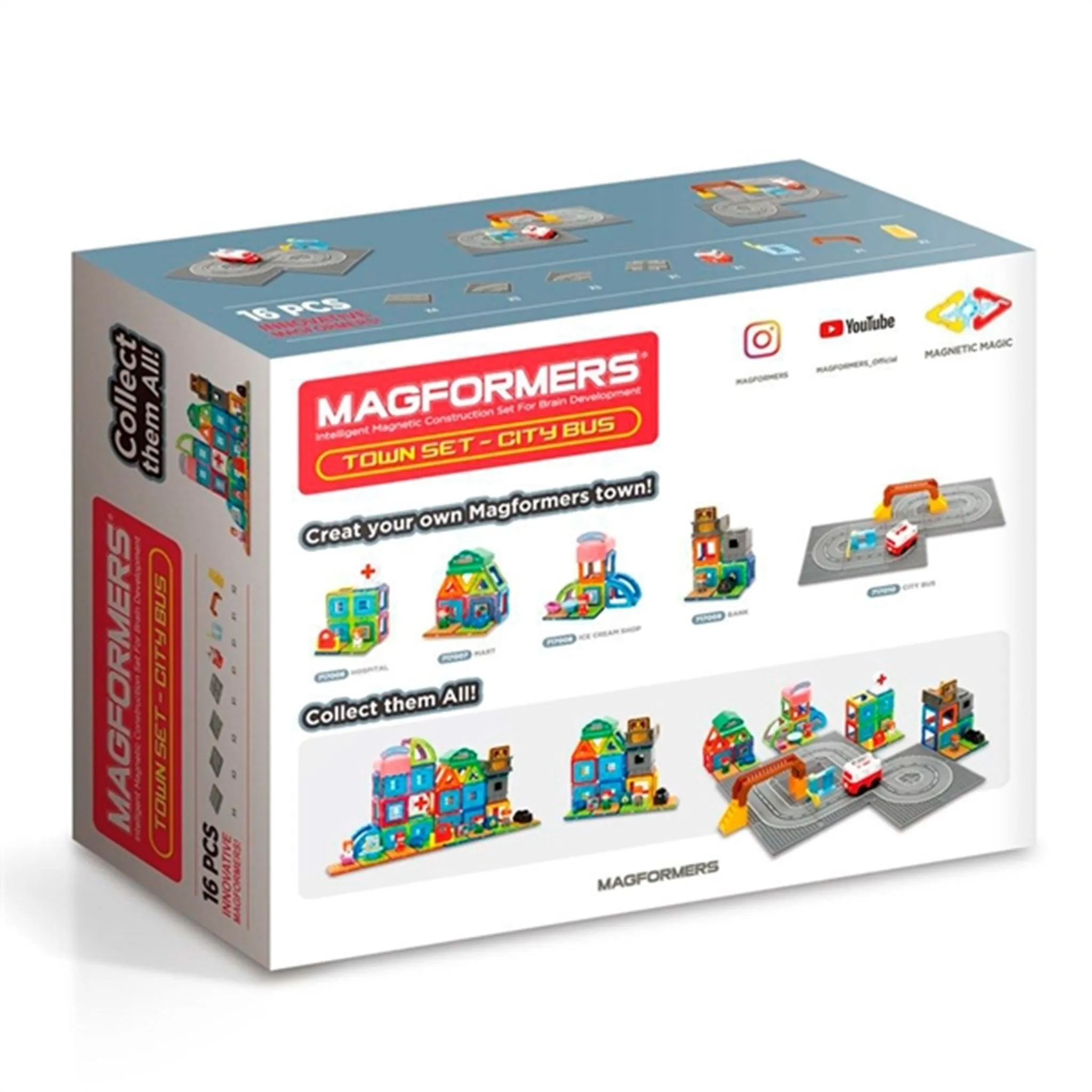 Magformers City Bus Set