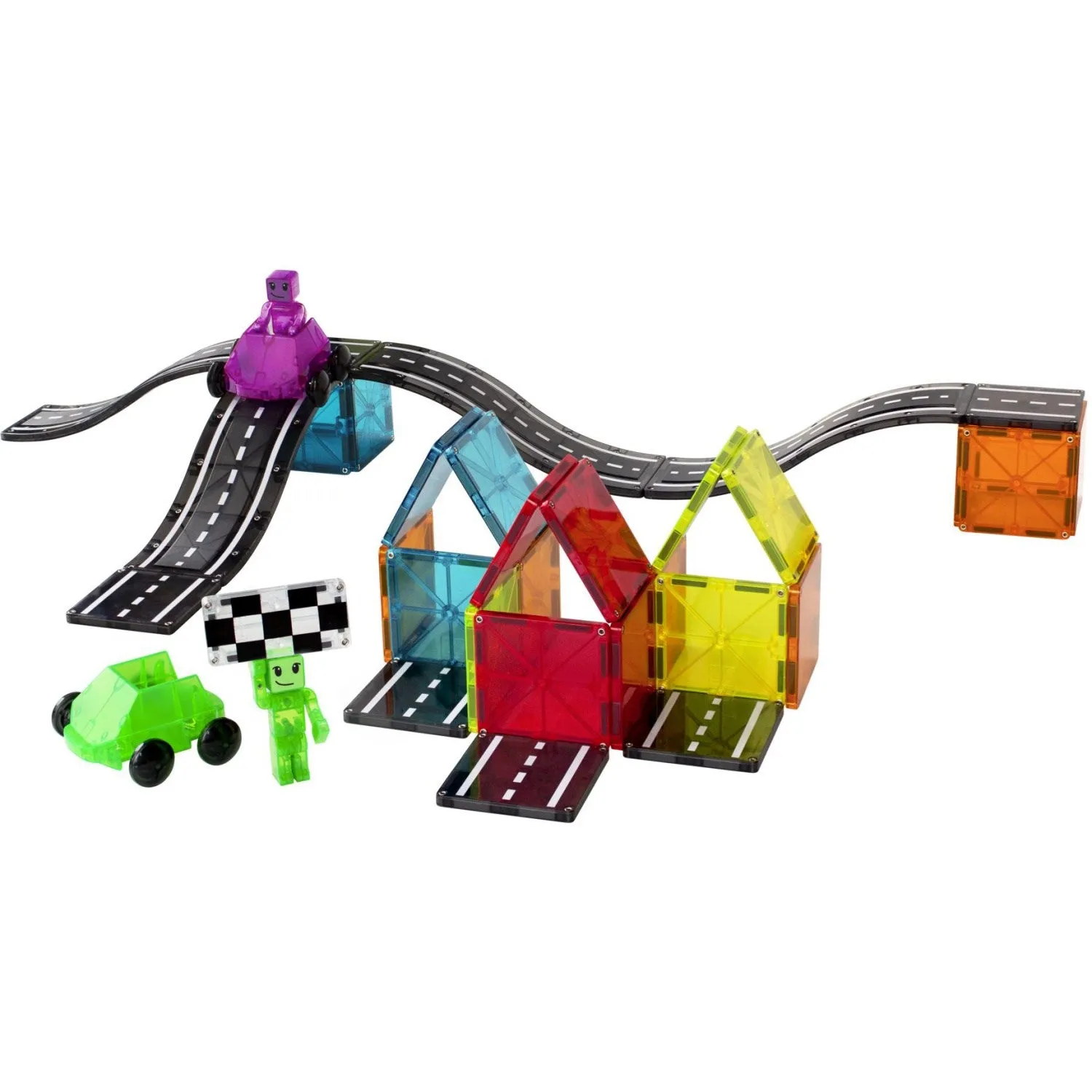 Magna-Tiles Downhill Duo, 40 pcs set
