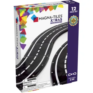 Magna-Tiles XTRAS : Roads, 12 pcs set