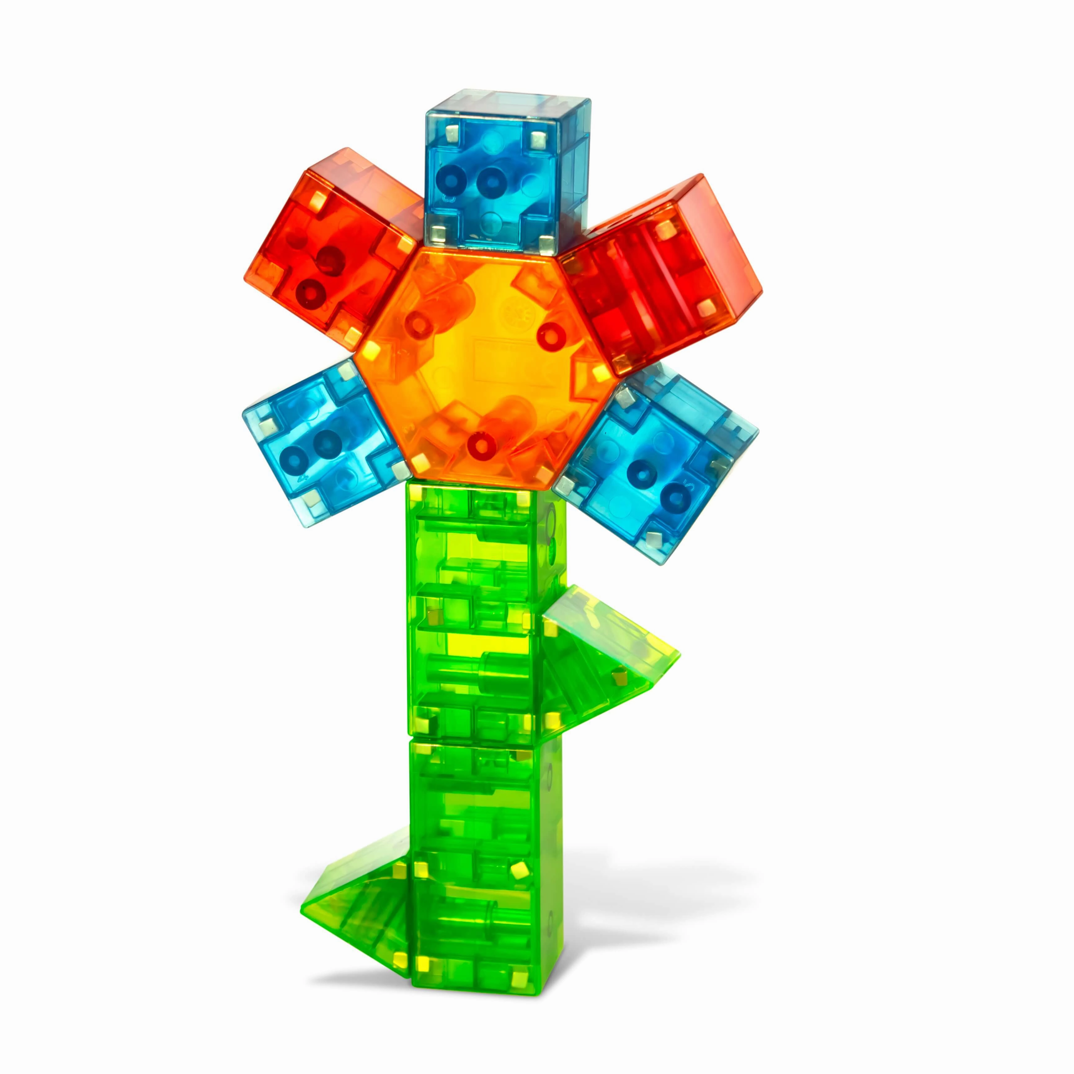MAGNA-TILES Qubix 19-Piece Set