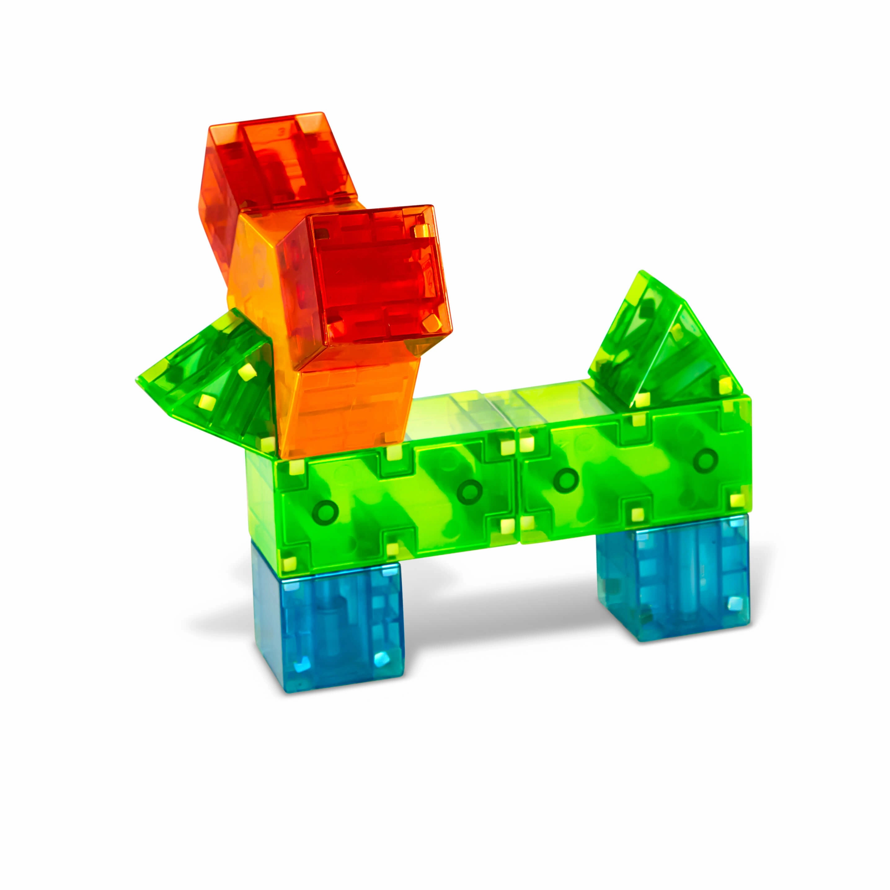 MAGNA-TILES Qubix 19-Piece Set