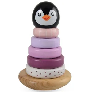 Magni Stacking Tower Penguin Pink