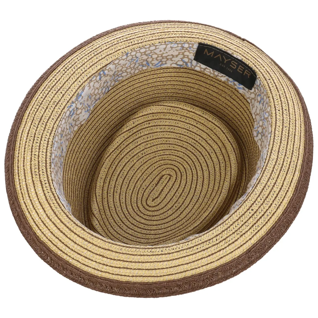 Mayser Hats Andy Brown Pork Pie Straw Hat by Mayser
