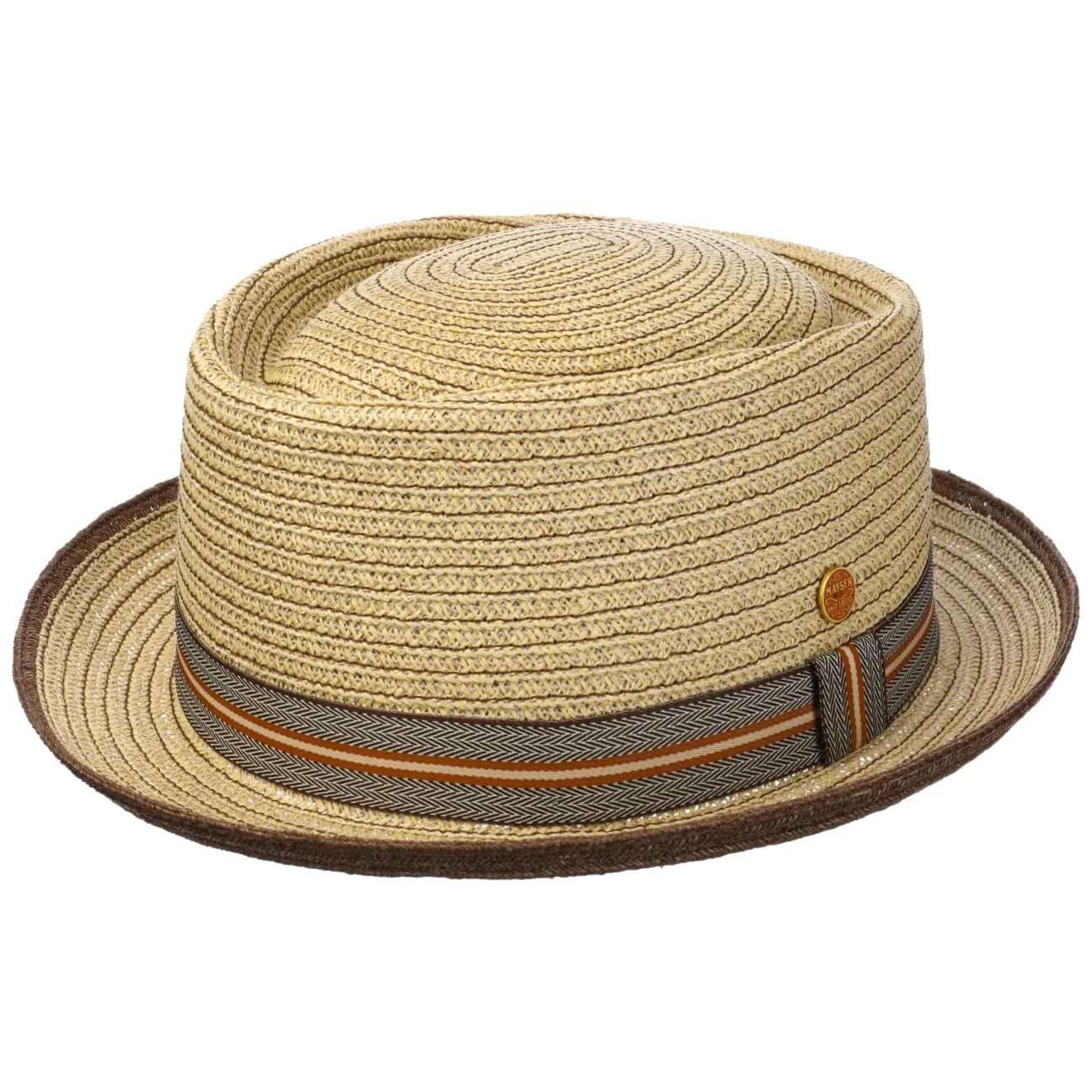 Mayser Hats Andy Brown Pork Pie Straw Hat by Mayser