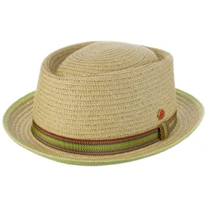 Mayser Hats Andy Green Pork Pie Straw Hat by Mayser