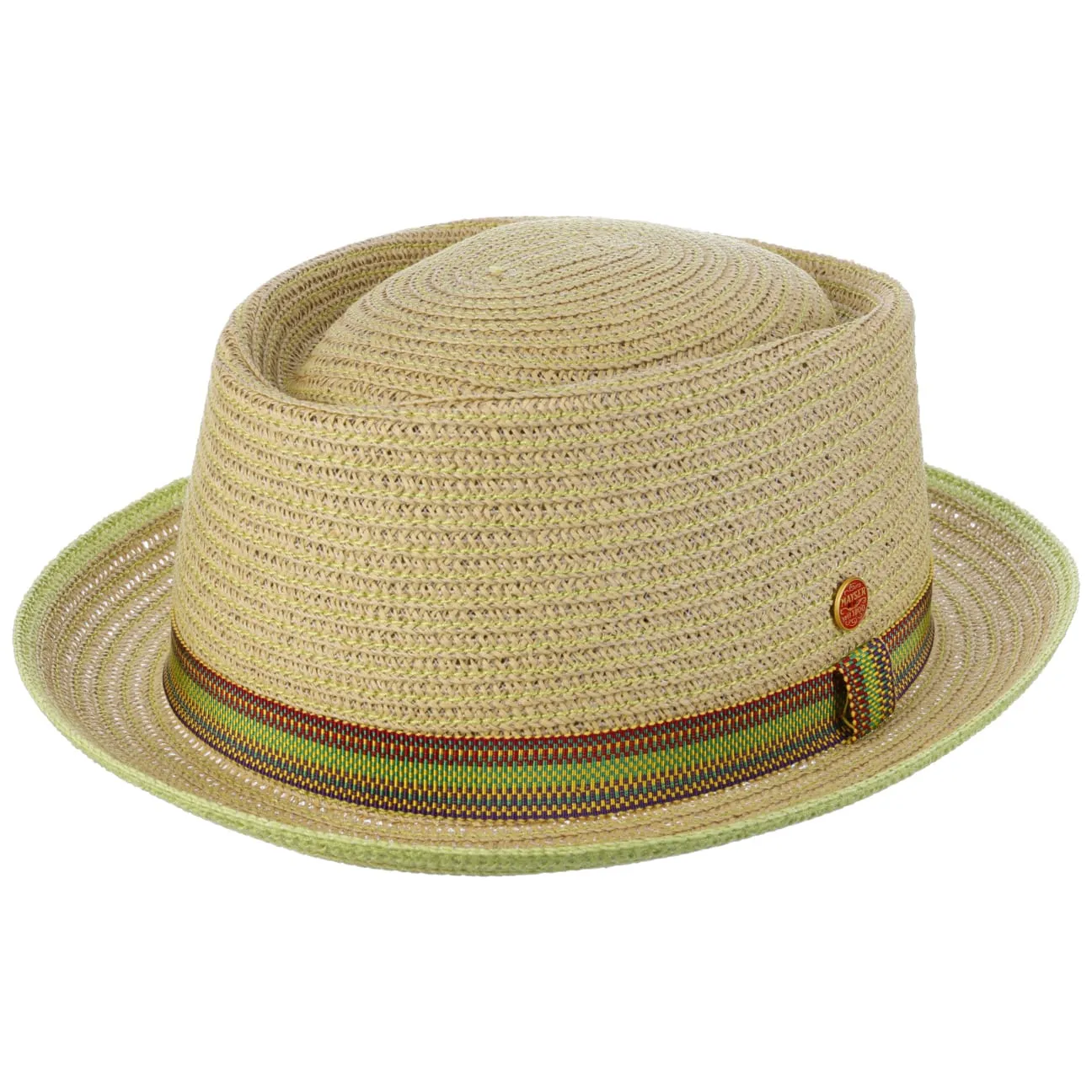 Mayser Hats Andy Green Pork Pie Straw Hat by Mayser