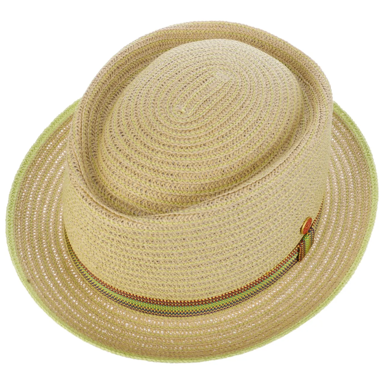 Mayser Hats Andy Green Pork Pie Straw Hat by Mayser
