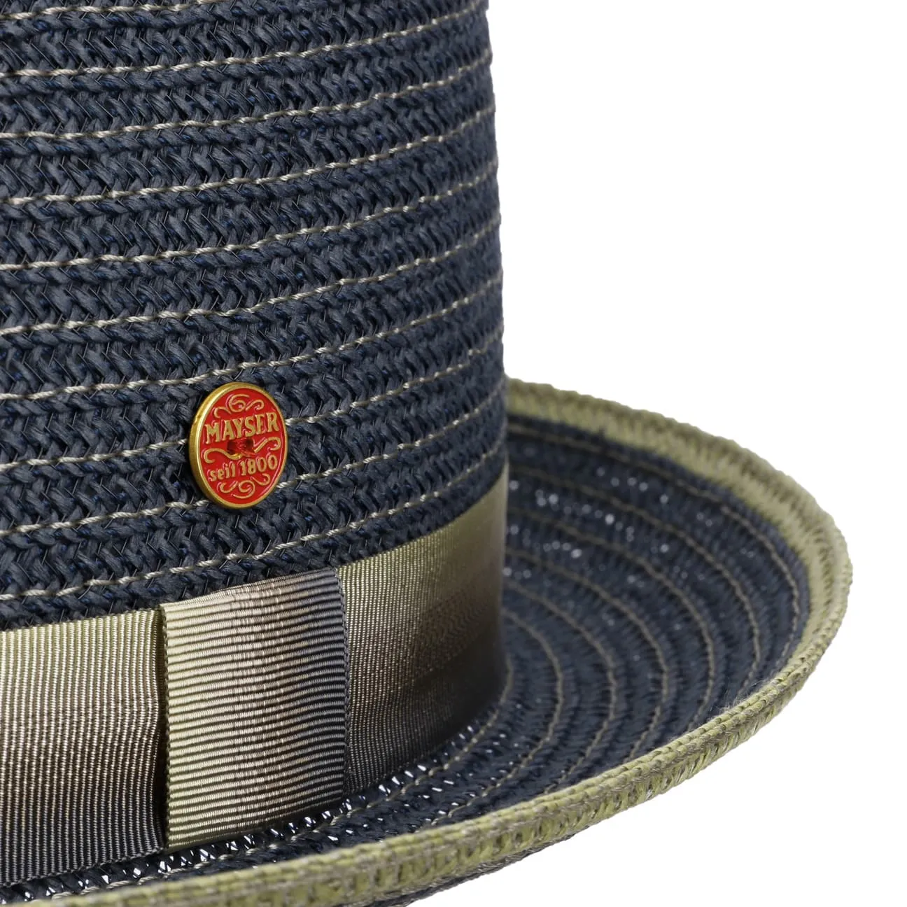 Mayser Hats Andy Pork Pie Straw Hat by Mayser