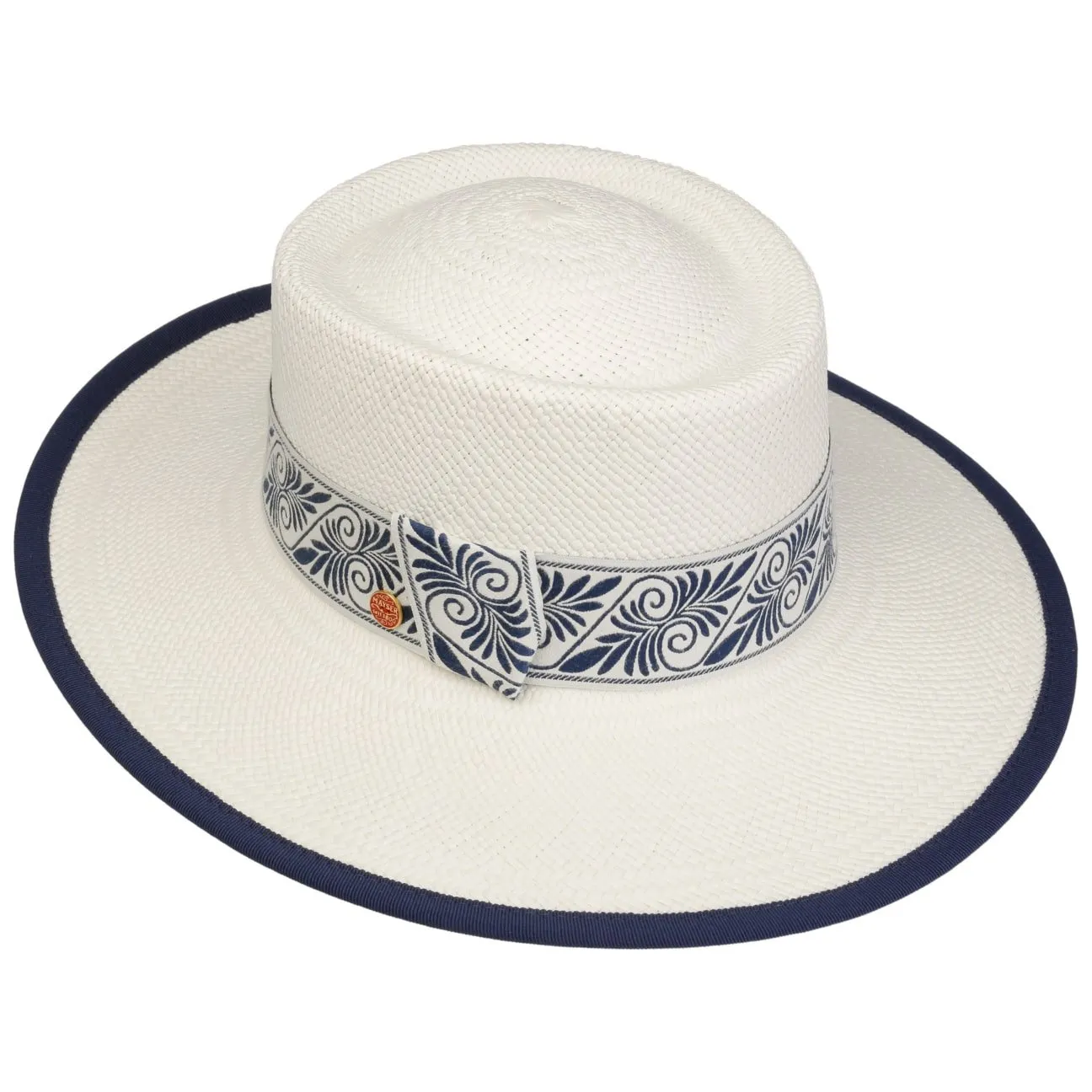 Mayser Hats Astrid Twotone Brisa Panama Hat by Mayser
