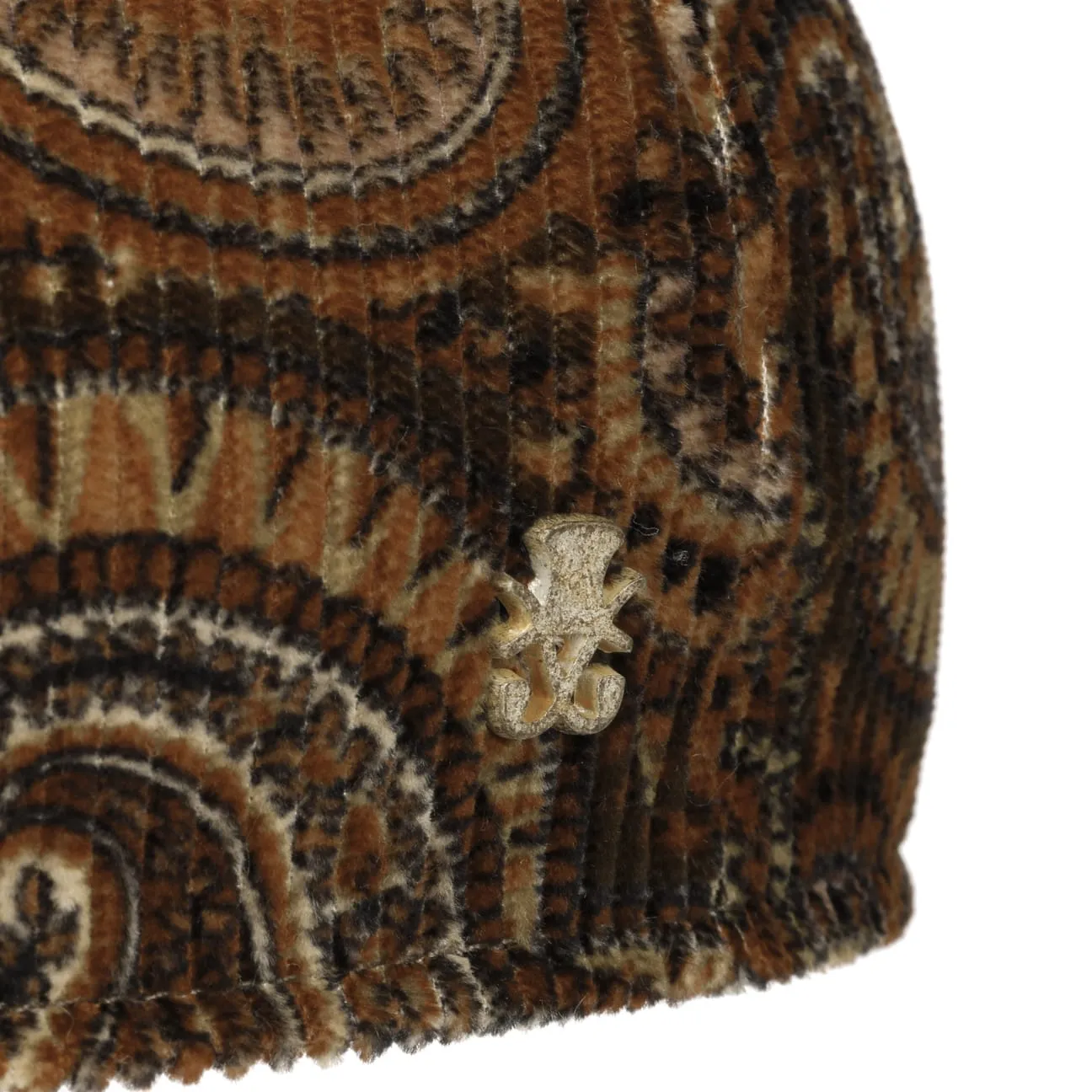 Mayser Hats Billy Paisley Cord Flat Cap Zechbauer by Mayser