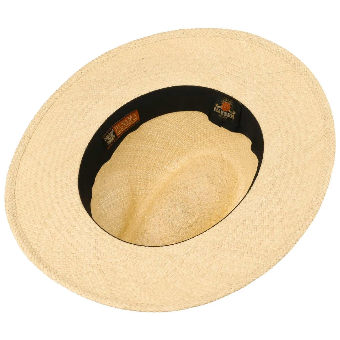 Mayser Hats Brown Menton Panama Hat by Mayser