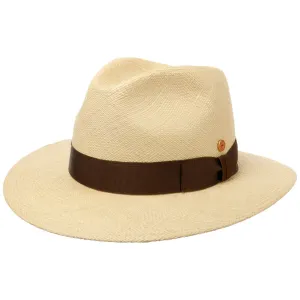 Mayser Hats Brown Menton Panama Hat by Mayser