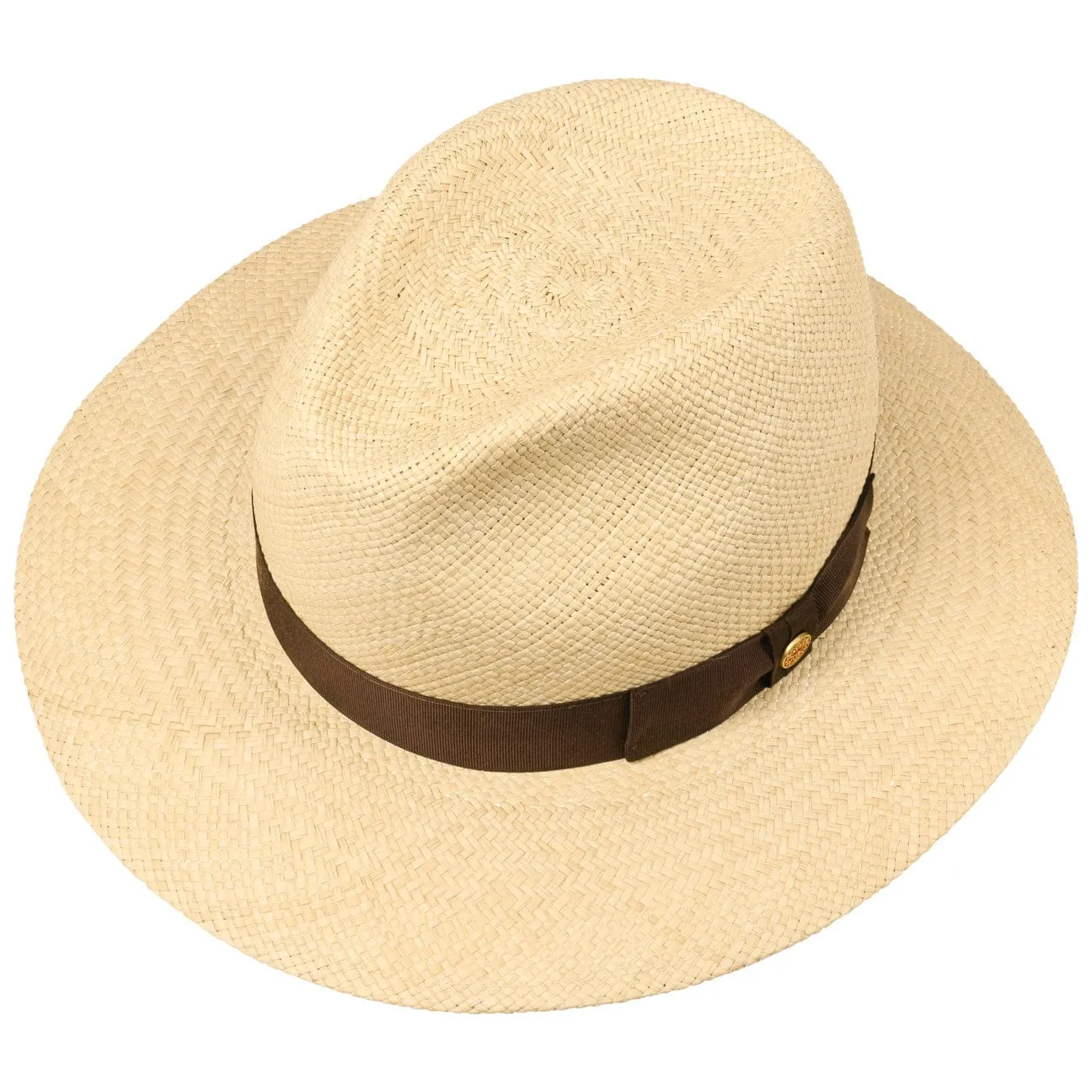 Mayser Hats Brown Menton Panama Hat by Mayser