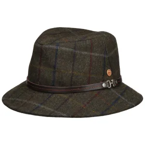 Mayser Hats Check Bucket Wool Hat by Mayser