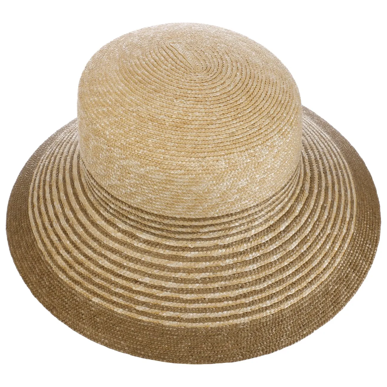 Mayser Hats Clea Twotone Straw Hat by Mayser