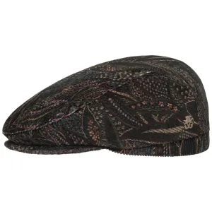 Mayser Hats Corduroy Paisley Flat Cap Zechbauer by Mayser